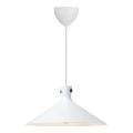 Nordlux - Lampa wisząca na przewodzie DORINA 1xE27/60W/230V biała