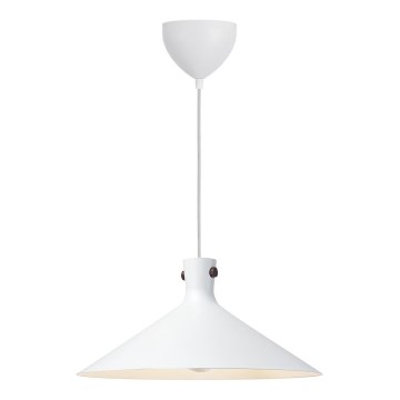 Nordlux - Lampa wisząca na przewodzie DORINA 1xE27/60W/230V biała