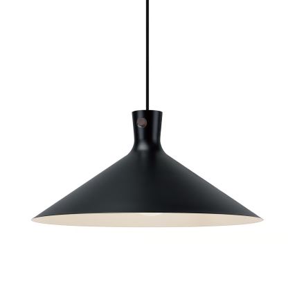 Nordlux - Lampa wisząca na przewodzie DORINA 1xE27/60W/230V czarna, śr. 45 cm