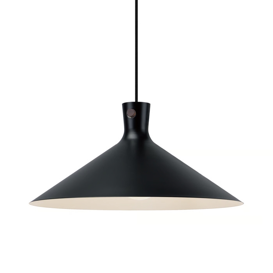 Nordlux - Lampa wisząca na przewodzie DORINA 1xE27/60W/230V czarna, śr. 45 cm