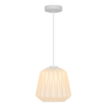 Nordlux - Lampa wisząca na przewodzie ELBIE 1xE27/15W/230V Ø 24 cm biała