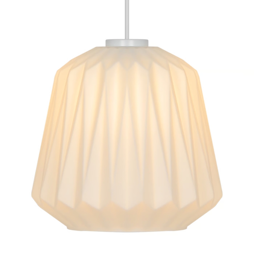 Nordlux - Lampa wisząca na przewodzie ELBIE 1xE27/15W/230V Ø 24 cm biała