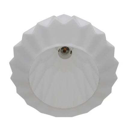 Nordlux - Lampa wisząca na przewodzie ELBIE 1xE27/15W/230V Ø 24 cm biała