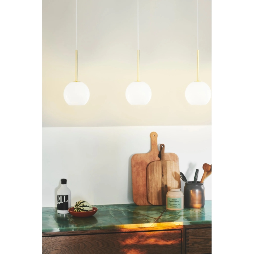 Nordlux - Lampa wisząca na przewodzie FRANCA 1xE14/40W/230V biała