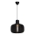 Nordlux - Lampa wisząca na przewodzie HAZO 1xE27/60W/230V czarna