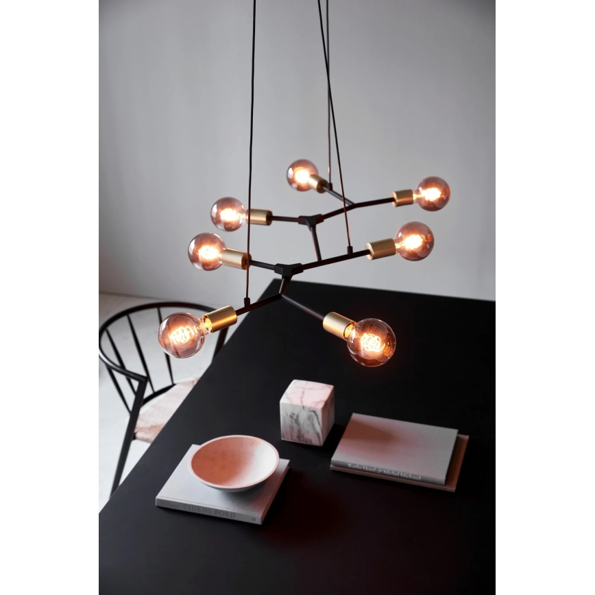 Nordlux - Lampa wisząca na przewodzie JOSEFINE 7xE27/60W/230V