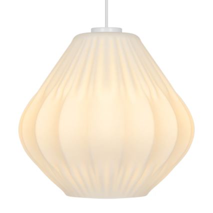 Nordlux - Lampa wisząca na przewodzie MALUCA 1xE27/15W/230V Ø 29 cm biała