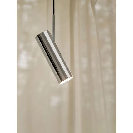 Nordlux - Lampa wisząca na przewodzie MIB 1xGU10/20W/230V błyszczący chrom