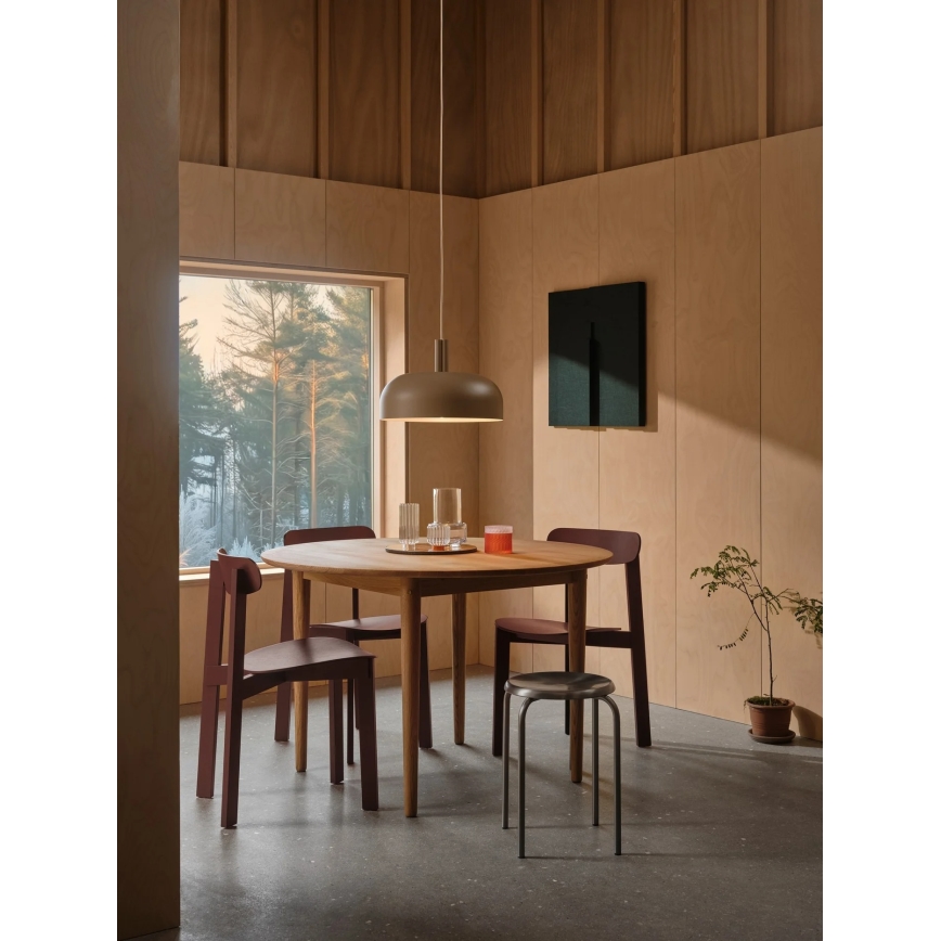 Nordlux - Lampa wisząca na przewodzie SANDRO 1xE27/15W/230V śr. 40 cm brązowa