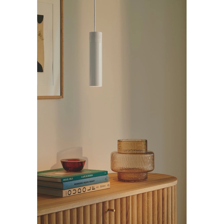 Nordlux - Lampa wisząca na przewodzie TILO 1xGU10/15W/230V biała