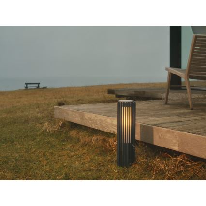 Nordlux - Lampa zewnętrzna ALUDRA 1xE27/15W/230V IP44 antracyt 45,4 cm