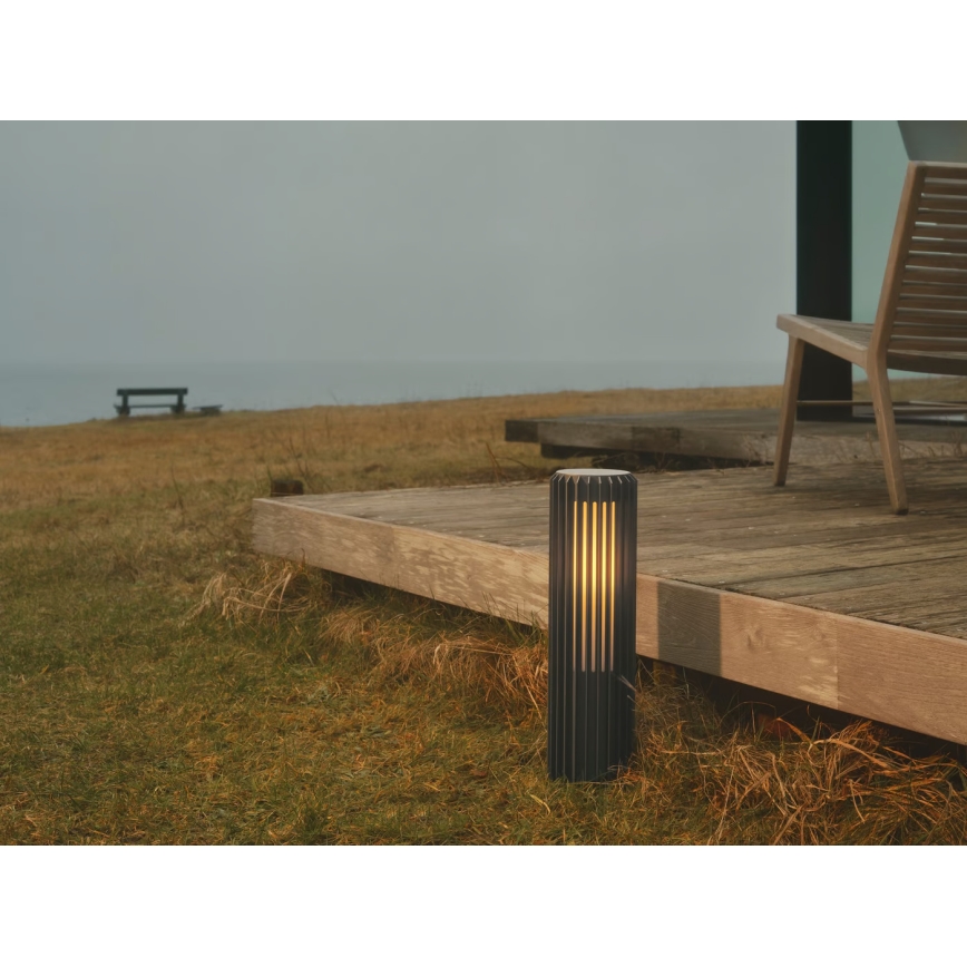 Nordlux - Lampa zewnętrzna ALUDRA 1xE27/15W/230V IP44 antracyt 45,4 cm