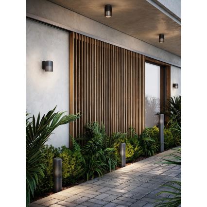 Nordlux - Lampa zewnętrzna ALUDRA 1xE27/15W/230V IP44 antracyt 95,4 cm