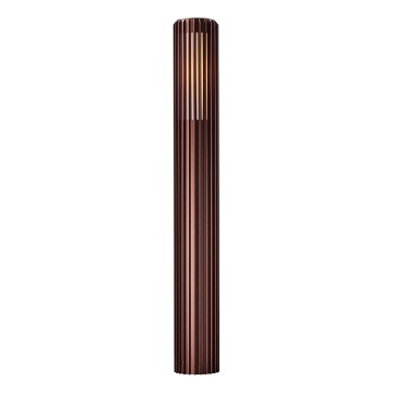Nordlux - Lampa zewnętrzna ALUDRA 1xE27/15W/230V IP44 brązowy 95,4 cm