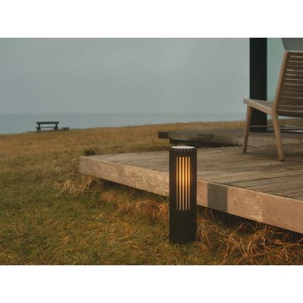Nordlux - Lampa zewnętrzna ALUDRA 1xE27/15W/230V IP44 czarny 45,4 cm