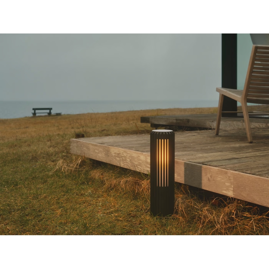 Nordlux - Lampa zewnętrzna ALUDRA 1xE27/15W/230V IP44 czarny 45,4 cm