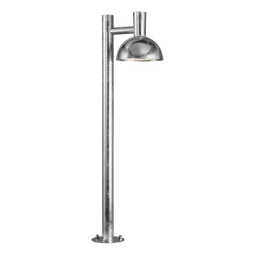 Nordlux - Lampa zewnętrzna ARKI 1xE27/20W/230V IP54 100 cm srebrny