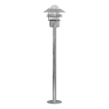 Nordlux - Lampa zewnętrzna BLOKHUS 1xE27/60W/230V IP54, srebrna, 92 cm