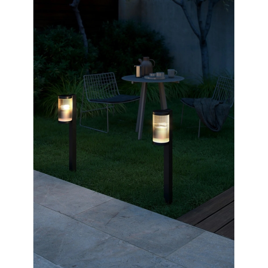 Nordlux - Lampa zewnętrzna COUPAR 1xE27/25W/230V IP54 czarny