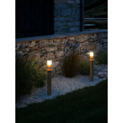 Nordlux - Lampa zewnętrzna LINTON 1xE27/15W/230V IP54 mosiądz 80 cm