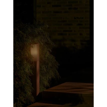 Nordlux - Lampa zewnętrzna SIDARA 1xE27/15W/230V IP44 95 cm brązowa