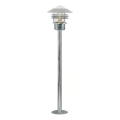 Nordlux - Lampa zewnętrzna VEJERS 1xE27/60W/230V IP54 srebrna 92 cm