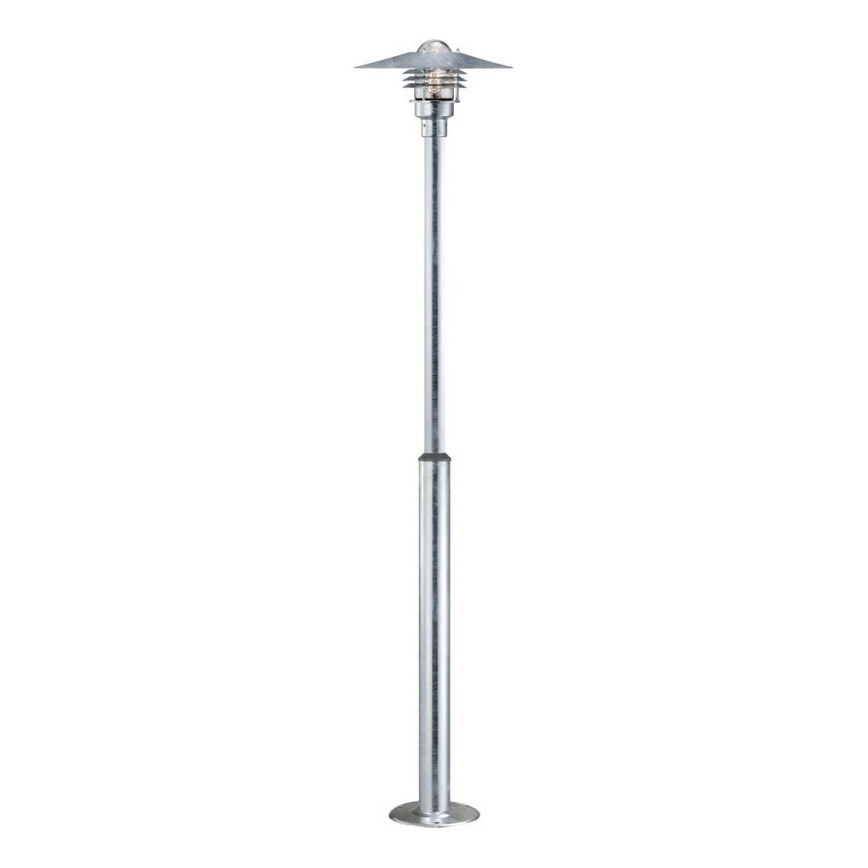 Nordlux - Lampa zewnętrzna VEJERS 1xE27/60W/230V IP54 srebrna
