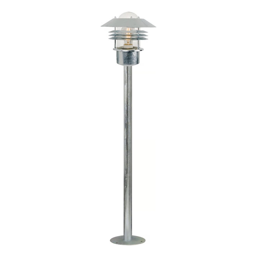 Nordlux - Lampa zewnętrzna VEJERS 1xE27/60W/230V IP54 srebrna