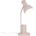 Nordlux - Lampka stołowa DEVONE 1xE27/15W/230V różowa