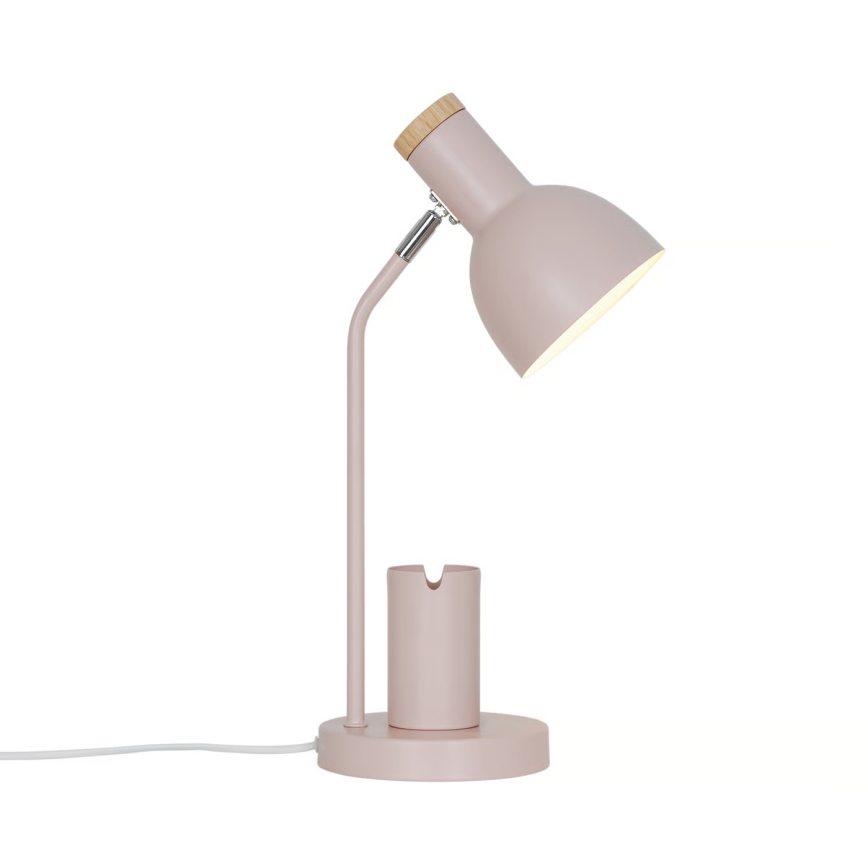 Nordlux - Lampka stołowa DEVONE 1xE27/15W/230V różowa