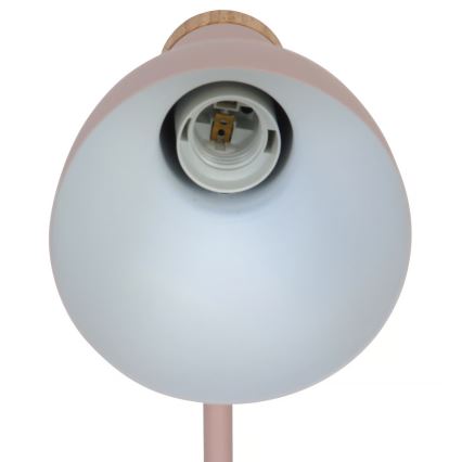 Nordlux - Lampka stołowa DEVONE 1xE27/15W/230V różowa