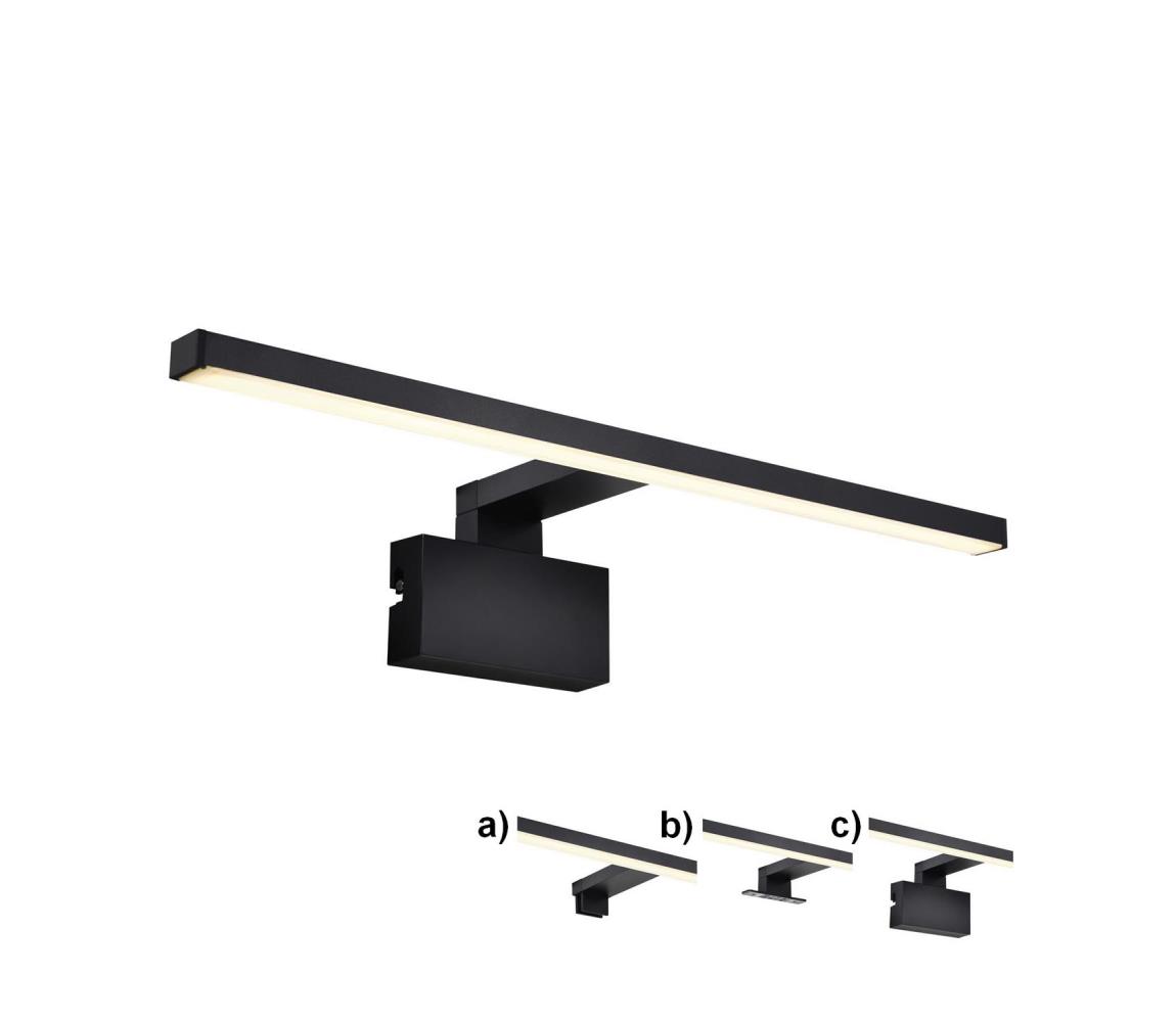 Nordlux - LED Łazienkowe oświetlenie lustra MARLEE LED/8,9W/230V IP44 czarne