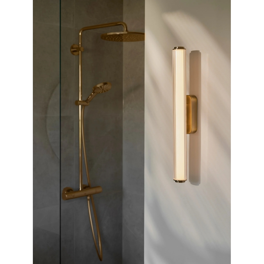 Nordlux - Kinkiet łazienkowy VIRELLE LED/12W/230V 3000/4000K IP44 mosiądz z możliwością ściemniania