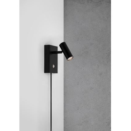 Nordlux - LED Kinkiet punktowy ściemnialny OMARI LED/3,2W/230V czarny