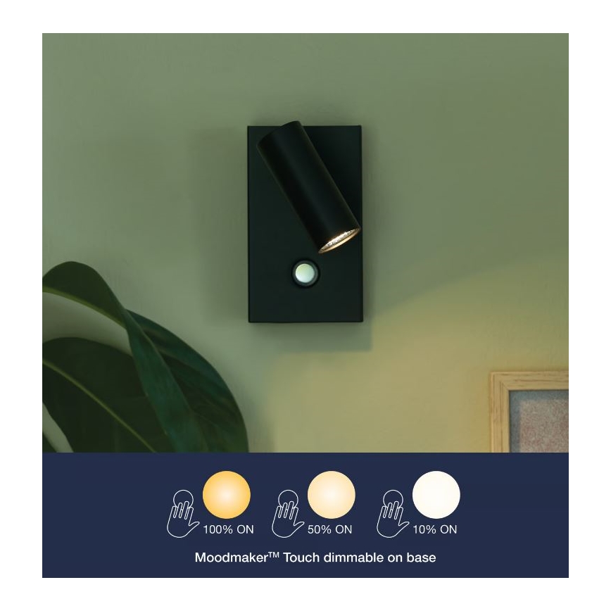 Nordlux - LED Kinkiet punktowy ściemnialny OMARI LED/3,2W/230V czarny