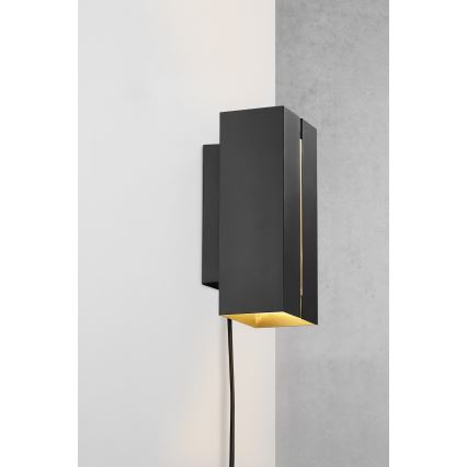 Nordlux - LED Kinkiet ściemnialny CURTIZ 2xLED/4,5W/230V czarny