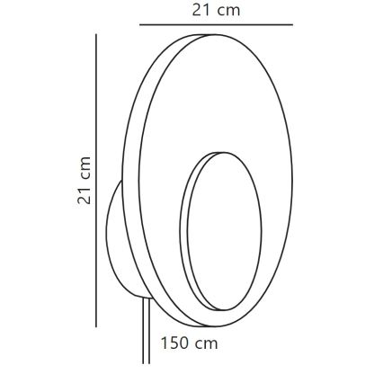 Nordlux - LED Kinkiet ściemnialny MARSI LED/7W/230V beżowy