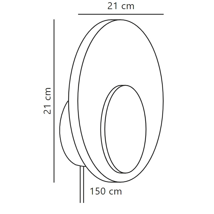 Nordlux - LED Kinkiet ściemnialny MARSI LED/7W/230V beżowy