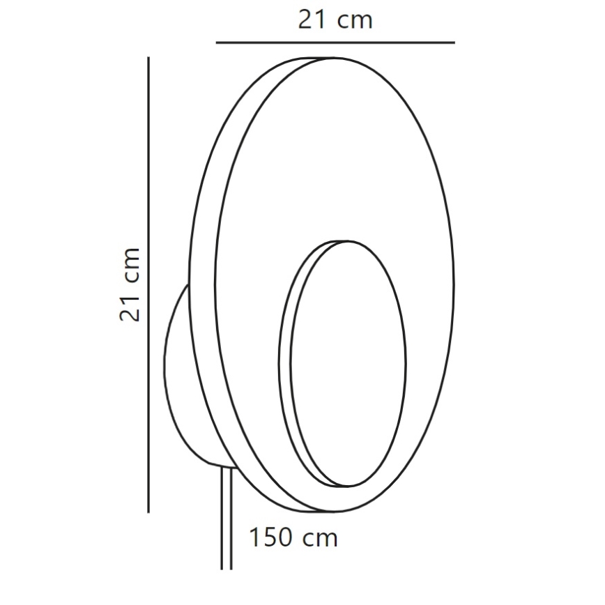 Nordlux - LED Kinkiet ściemnialny MARSI LED/7W/230V biały