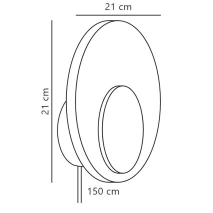 Nordlux - LED Kinkiet ściemnialny MARSI LED/7W/230V zielony