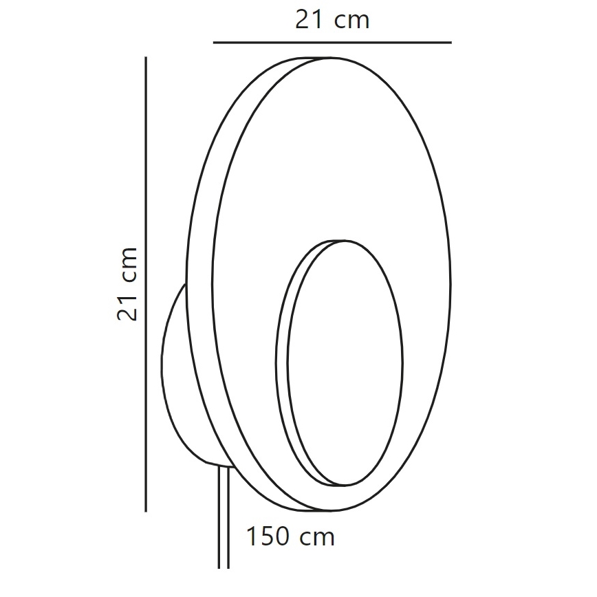 Nordlux - LED Kinkiet ściemnialny MARSI LED/7W/230V zielony