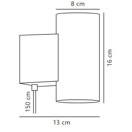 Nordlux - LED Kinkiet ściemnialny MONA LED/10W/230V CRI 90