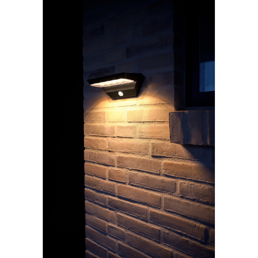 Nordlux - LED Kinkiet solarny z czujnikiem AGENA LED/5W/3,7V IP44