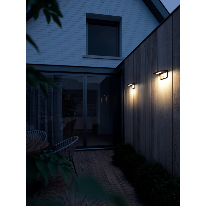 Nordlux - LED Kinkiet solarny z czujnikiem AGENA LED/5W/3,7V IP44