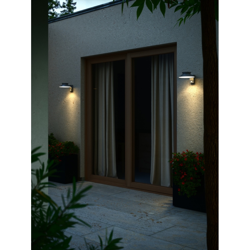 Nordlux - LED Kinkiet solarny z czujnikiem JUSTINA LED/5W/3,7V IP44