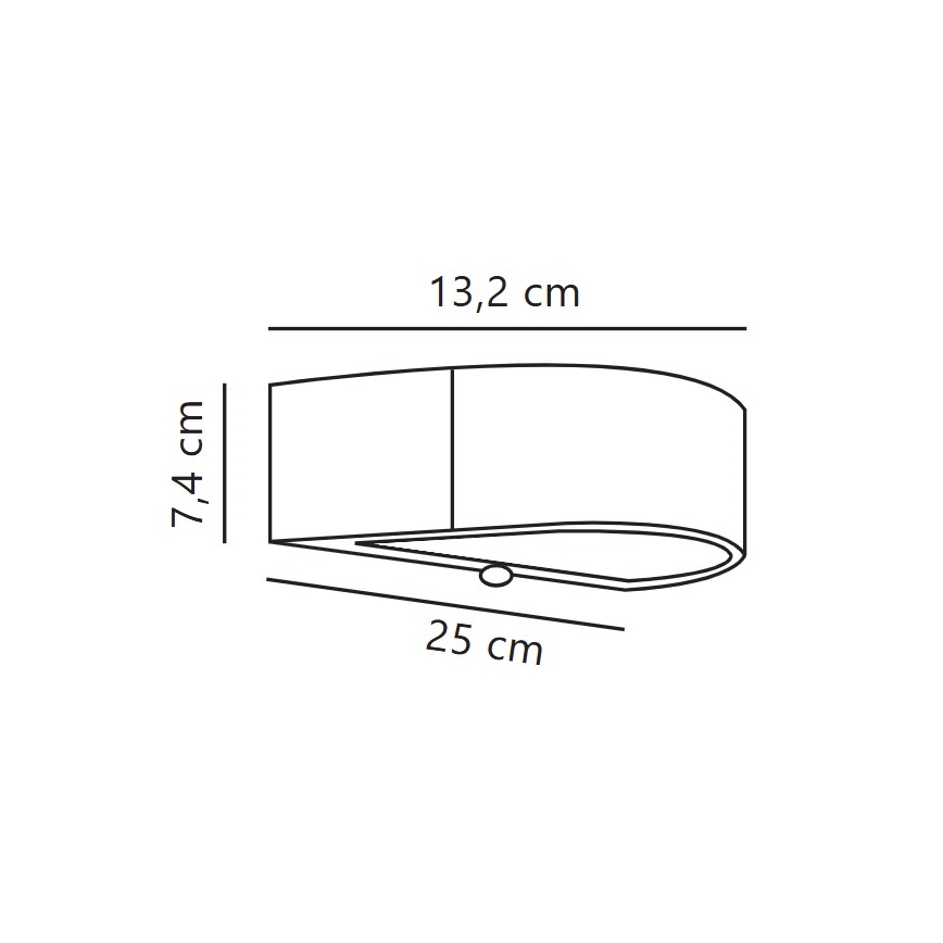 Nordlux - LED Kinkiet solarny z czujnikiem MONAY LED/5W/5V 3000K IP44