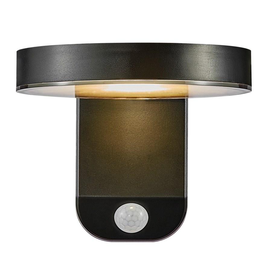 Nordlux - LED Kinkiet solarny z czujnikiem RICA LED/5W/3,7V IP44 okrągły