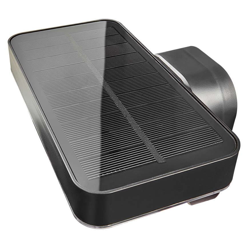 Nordlux - LED Kinkiet solarny z czujnikiem RICA LED/5W/3,7V IP44 kanciasty