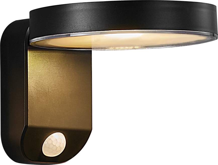 Nordlux - LED Kinkiet solarny z czujnikiem RICA LED/5W/3,7V IP44 okrągły