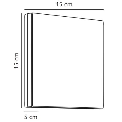 Nordlux - LED Kinkiet zewnętrzny ARTEGO LED/7,2W/230V 3000K IP54